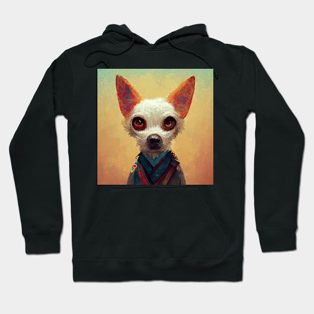 Cute dog Hoodie by Salogwyn